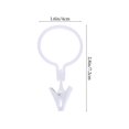 thumbnail image 3 of 80 anillas para cortinas con clips., 3 of 3