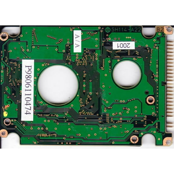 DK237A-32, A/A0A0, SH114-A22, Hitachi 3.2GB IDE 2.5 PCB
