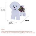 thumbnail image 2 of Plant Pots,Cute Dog Flower Pot,Birthday Gifts for Women,Indoor/Outdoor Decoration, 2 of 5