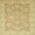 thumbnail image 1 of Ahgly Company Indoor Square Abstract Gold Abstract Area Rugs, 3' Square, 1 of 6