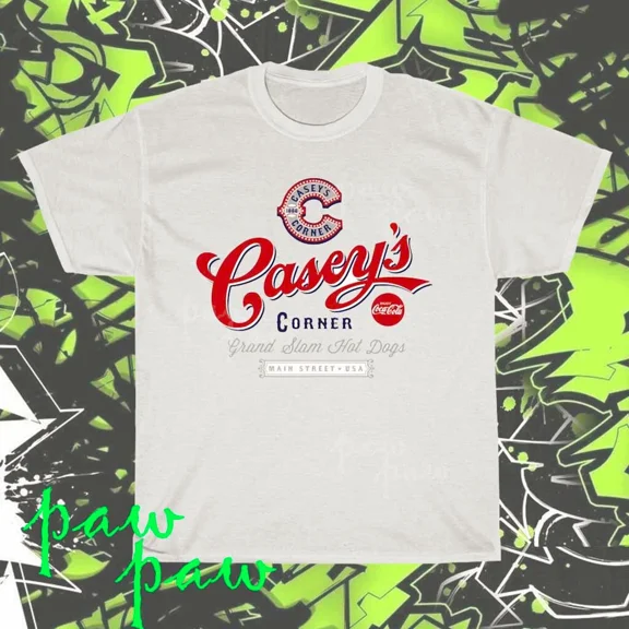 Brand New Casey's Corner Active Logo American T-Shirt Funny Size S to 5XL