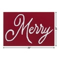 thumbnail image 4 of Holiday Time Red Merry 20" x 30" Accent Rug, 4 of 9