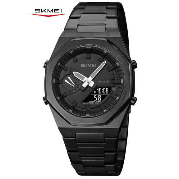 SKMEI Men's Digital Watch, Sports Waterproof Military Watches for Men LED Casual Stopwatch Alarm Tactical Men's Wrist Watches
