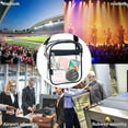 thumbnail image 5 of Bolso bandolera transparente, bolso transparente aprobado por el estadio para conciertos, eventos deportivos, festivales, 5 of 5