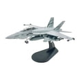 thumbnail image 1 of Avión F/a-18 a escala 1/100, avión realista en miniatura, juguetes para niños, avión de de aleación de metal para decoraciones de estantes de, 1 of 9
