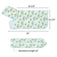 thumbnail image 3 of HDE Dog Bathrobe Drying Towel with Hood for Large Dogs Rubber Duck Puddles M, 3 of 7