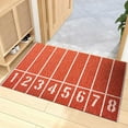 thumbnail image 4 of Clearance under $5 Usloyux Running Track Field Sport Pattern Area Rug Rugs Non-Slip Indoor Outdoor Floor Mat Doormats for Home Decor, 4 of 7