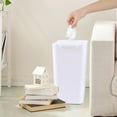 thumbnail image 6 of 4.5 Gallon Plastic Small Trash Can, Slim Garbage Cans, 3 Packs, White, 6 of 14