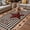 Brown Black, variant on Texas Star Vintage Outdoor Rug for Patio/Deck/Porch, Non-Slip Large Area Rug 6 x 9 Ft, Brown Checkered Berry Farmhouse Indoor Outdoor Rugs Washable Area Rugs, Reversible Camping Rug Carpet Runner