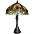 thumbnail image 2 of Chloe Lighting Amor Tiffany-Style 2-Light Victorian Table Lamp with 16" Shade, 2 of 2