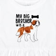 thumbnail image 4 of Inktastic My Big Brother is a Saint Bernard Girls Baby Dress, 4 of 5