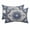 Sky Blue, Cream, Navy Blue, Azure, variant on Boho Outdoor Pillows for Chaise Lounge Chair Waterproof Lumbar Pillows with Insert&Adjustable Elastic Strap Beach Headrest Pillow Traditional Abstract Ethnic Floral Pattern Pillow for Pool 11"x16"