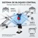 thumbnail image 2 of Carpa Plegable 3x3 m , Toldo Oxford 150D Impermeable Protección UPF50+ Anti Rayos UV, Mecanismo Bloqueo Central Armado Rápido Sin Herramientas-Para Jardín, Patio, Camping, Fiestas y Puestos De Feria, 2 of 9