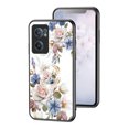 thumbnail image 1 of Compatible with OnePlus Nord CE2 5G Case with Stand Diamond Glitter Ring Kickstand Flower Floral Pattern Design Women Slim Protective Slim Phone Case Soft Cover for OnePlus Nord CE2 5G,Flower#1, 1 of 8
