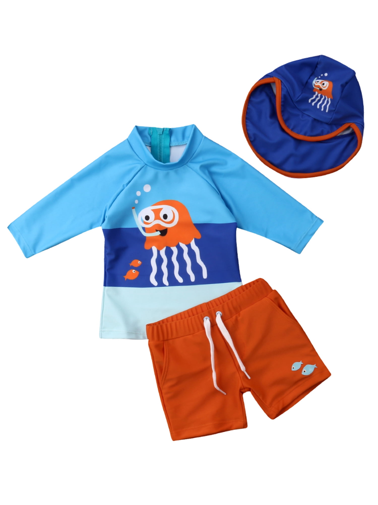 Pudcoco Pudcoco Summer Toddler Kid Baby Boys Bikini Cute Swimwear