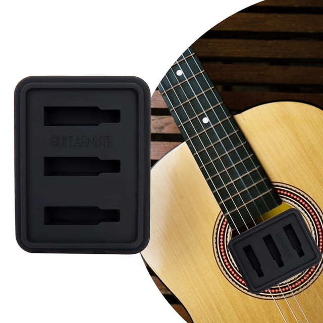Guitarra Duradera, Almohadilla De Silencio Para Guitarra, 7,5x5,7x1cm, Práctica Para Guitarra Folclórica, Guitarra Clásica ANGGREK Otros