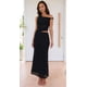 thumbnail image 4 of Conjunto de 2 Piezas de Falda para Mujer, Conjunto de Verano, Sin Mangas, Asimétrico, de , Top Corto, Faldas Largas. Negro M, 4 of 10