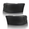 thumbnail image 2 of TORQUE Corner Bumpers Set (without Fog Light Holes) Replacement for 2004-2015 Volvo VNL Semi Trucks Driver Left LHD Passenger Right RHD (TR058-R, TR058-L), 2 of 9