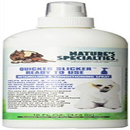 UPC: 0765114138161 | Nature s Specialties Quicker Slicker Ready to Use Pet Conditioner  16-Ounce