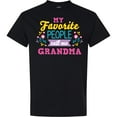 thumbnail image 3 of Inktastic My Favorite People Call Me Grandma with Flowers T-Shirt, 3 of 5