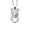 Stafford Necklace, variant on Pit Bull Staffordshire Terrier Dog Earrings Silver Womens Ginger Lyne Collection