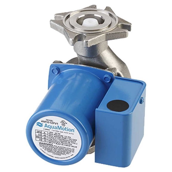 AquaMotion AM10-S3FV1 Circulator Pump with Three Speed, Stainless Steel
