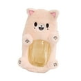 thumbnail image 4 of Portatarjetas de peluche con forma de animal, portátil, multifuncional, pequeño Zorro, 4 of 8