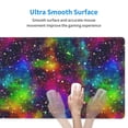 thumbnail image 5 of Balery Bright Universe Mouse Pad ,15.8x29.5 In Large Gaming Mouse Pad Desk Mat Long Non-Slip Rubber Stitched Edges,Waterproof Mousepad Desk Mat For Gamer Office Home, 5 of 9