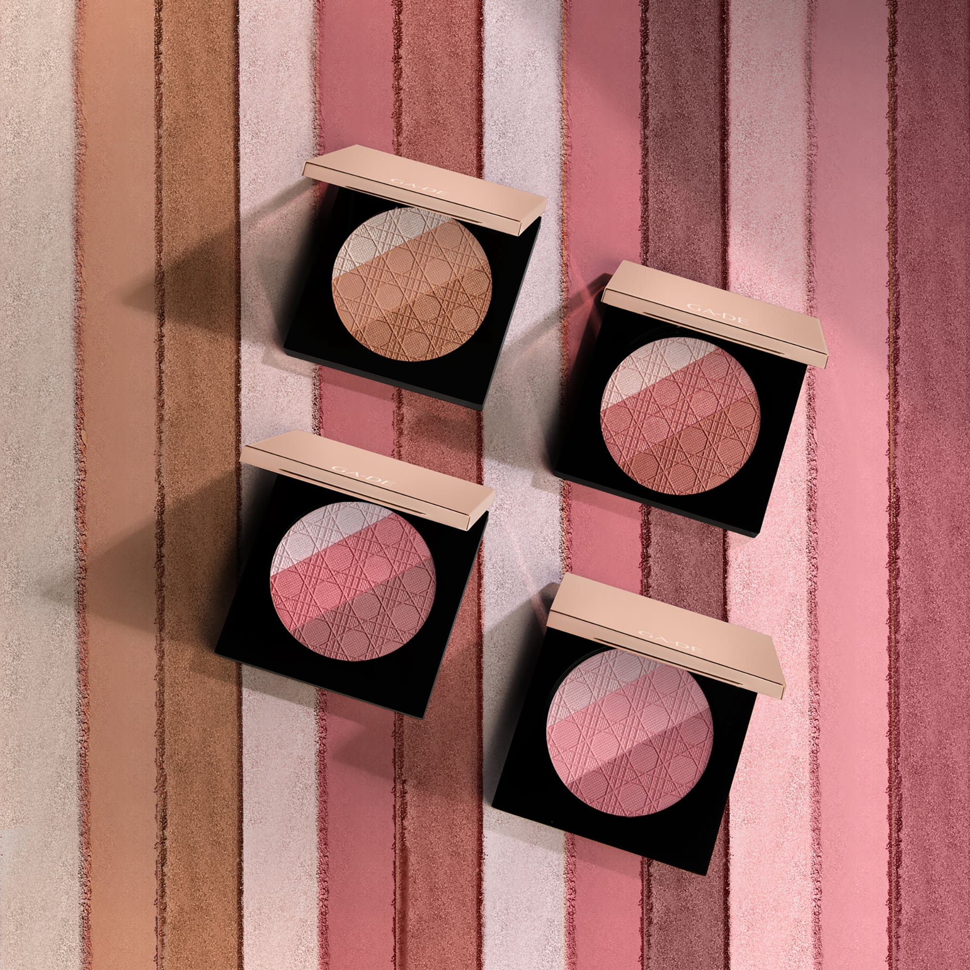 GA-DE Glow FX Natural Face Palette - 139, Makeup Palette, 0.42 oz