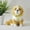 🔥 yellow_Base#180, variant on Faux Fur Barking Simulation Pet Dog Toy | Realistic Sound | Home Office Decoration | Collectible Gift | Soft Faux Pelt | Durable Build | 6.7x5.9x6.7 Inches | Ideal for Kids | Unique Shelf Display
