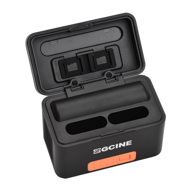Caja de carga ZGCINE PS-BX1 Batería de cámara portátil Estuche de carga rápida 5200mAh Cargador de batería dual inalámbrico con puerto tipo C Reemplazo para batería Sony NP-BX1 ZGCINE Caja de carga