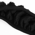 thumbnail image 4 of Unique Bargains Protector Black Plush Adjustable Elastic Car Steering Wheel Cover, 4 of 4