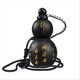 thumbnail image 1 of 2024 Gourd Water Bottle, 28 Oz Tritan, Leak Proof, Matte Black, 1 of 5