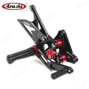 Arashi (Version 2.0) Rearsets for Suzuki Hayabusa GSX1300R Gen 2 2008 - 2020 Motorcycle Adjustable Footrests FootPegs Rear Sets GSX-R 1300 Black 2009 2010 2011 2012 2013 2014 2015 2016 2017 2018 2019