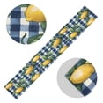 thumbnail image 5 of Yayeee Table Runner 70 inches Long Home Kitchen Dinning Party Decoration, Cartoon Beige Lemon, 5 of 7