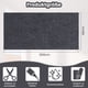 thumbnail image 2 of Alfombrilla autoadhesiva para rascar gatos, para pared de gatos, para manualidades, para gatos, protección contra arañazos, sofá o gato, ideal para alfombra rascadora de gatos, 200 x 40 cm (gris, 2 of 7