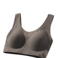 thumbnail image 5 of Njagoc3 Wireless Bras for Women Solid Color Wide Straps Bra Push Up Bra Breathable Everyday Bra, 5 of 6