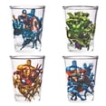 thumbnail image 1 of Minigafas Silver Buffalo Marvel Avengers, paquete de 4, 45 ml, 1 of 6