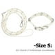 thumbnail image 2 of Juego de 2 collares de seguridad ajustables para perros y correa para cachorros con perlas, 2 of 5