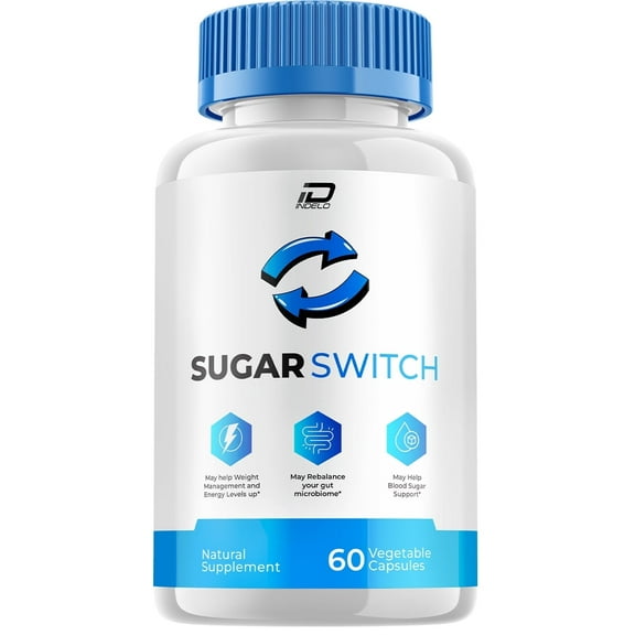 Sugar Switch Capsule, SugarSwitch Advanced Blood Support Formula, 60 Capsules