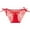 c06Red, variant on Arnsht Lace Panties for Women Cheeky Underwear Lingerie Crossover Strappy Hollow Out See Through Low Rise Thong Panty Red XL