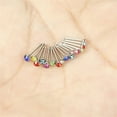 thumbnail image 6 of Aisiwm 1.5/2.0/2.5mm60 Pieces/box Stainless Steel Nose Stud With Diamond Titanium Nose Ring Piercing Jewelry, 6 of 6