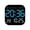 B, variant on Digital Alarm Clock for Bedroom and Office - Desk Clock with Color Display, Date, Temperature, and Weekday - 2 Alarms with Brightness Adjustment for Living Room, Bedside, and Desk Decor (E)