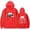 red, variant on Sombr Late Nights Young Romance Tour Hoodie unisex fashion long sleeved hooded casual sportswear