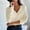 White, variant on Babysbule Plus Size Womens Sweaters Ladies V-Leader Button Long Sleeve Temperament Solid Color Top Knit Top Sweater Women's Fashion