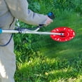 thumbnail image 4 of Zenithome Paddy Field Five Teeth Dry Land Two Teeth Amphibolic Purpose Lawns Beating Head Terrace Water Land Paddy Field Weeding Mower Accessories Weeding Tray Weeder fork Tool, 4 of 8