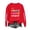 Red|Letter, variant on AKOEE Womens Crewneck Sweatshirts Football Printed Loose Pullover Graphic Sweatshirt Long Sleeve Tops Fall (XL, Black)