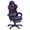 Purple, variant on SOONTRANS Blue Gaming Chair with Footrest, Ergonomic Gamer Chair for Adults, Reclining Office Chair, High Back Compute Chair with Massage, Racing Game Chairs