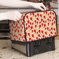 thumbnail image 7 of Uemuo Table Tennis Rackets 1 Print Toaster Cover 2 Slice, Small Kitchen Appliance Covers, Toaster Oven Cover with Loop, Bread Machine Cover Dust Cover Protection, 7 of 7