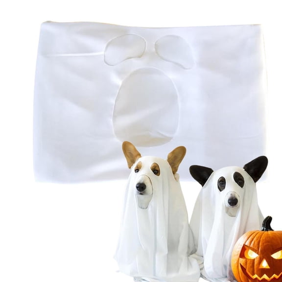 FENGGHAO Halloween Dog Costume, Soft Cotton Pet Outfit with Cowboy Design, Festive Puppy Clothes for Small Medium Large Dogs, Perfect for Parties and Walks